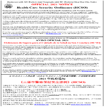 Half Moon Bay Official Notice